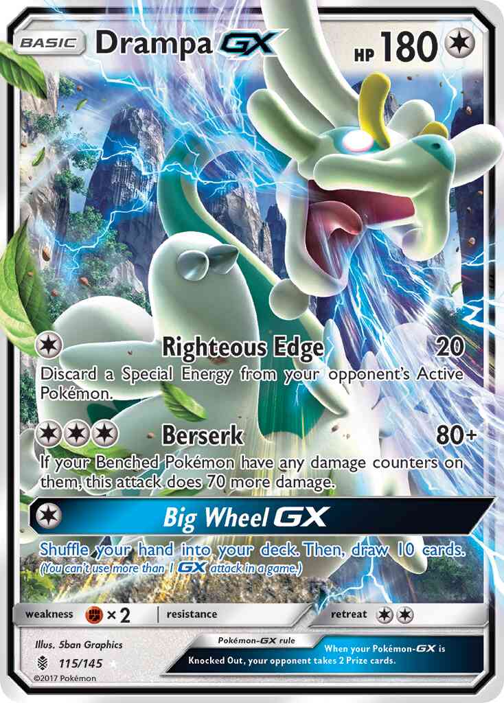 Drampa-GX - 115/145 - Rare Holo GX [sm2-115] [Ultra]