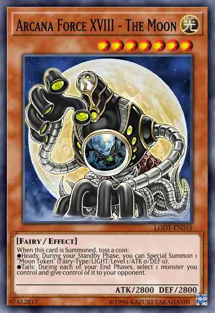 Arcana Force XVIII - The Moon - LODT-EN015 - Common - Unlimited