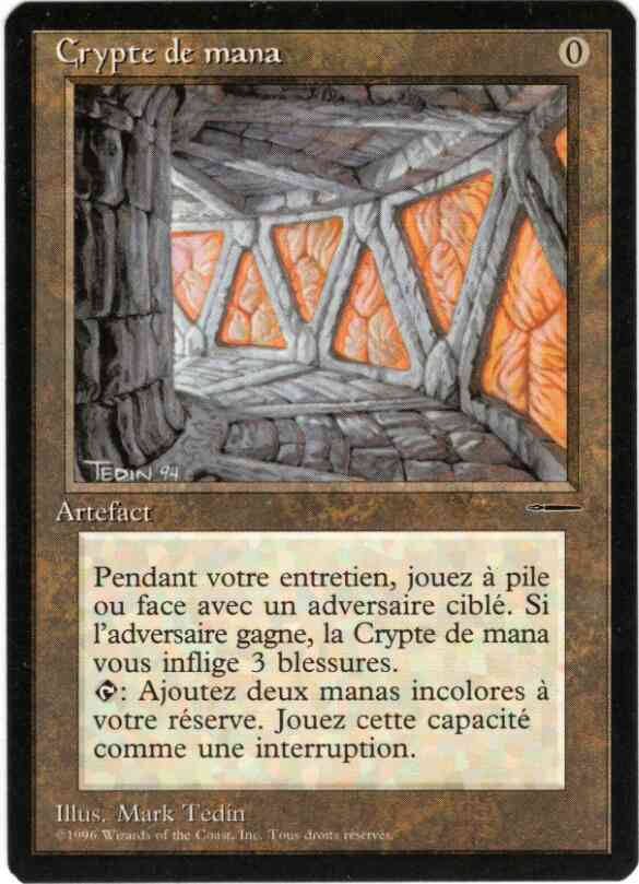 Mana Crypt - French [5] [HarperPrism Book Promos] [Non-Foil]