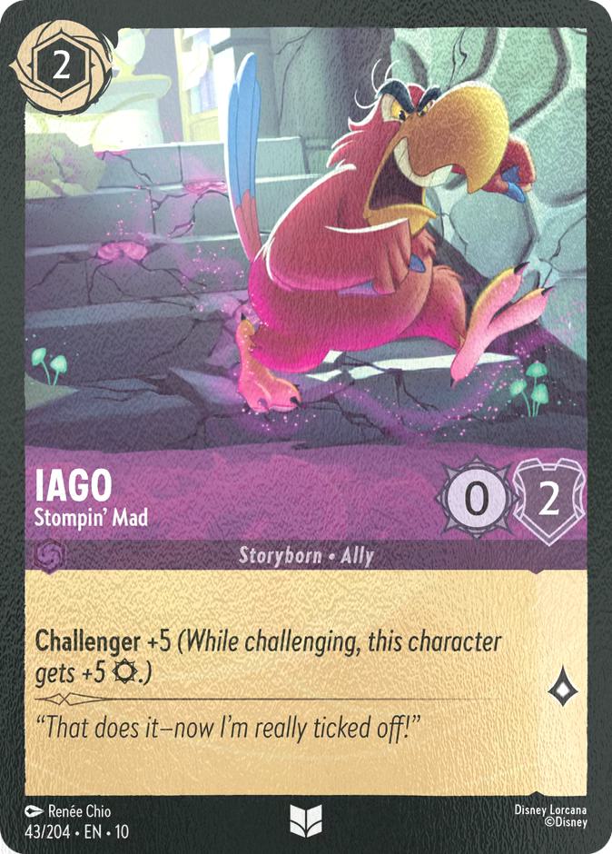 Iago - Stompin' Mad - 43/204 [Whispers in the Well] [Cold Foil]