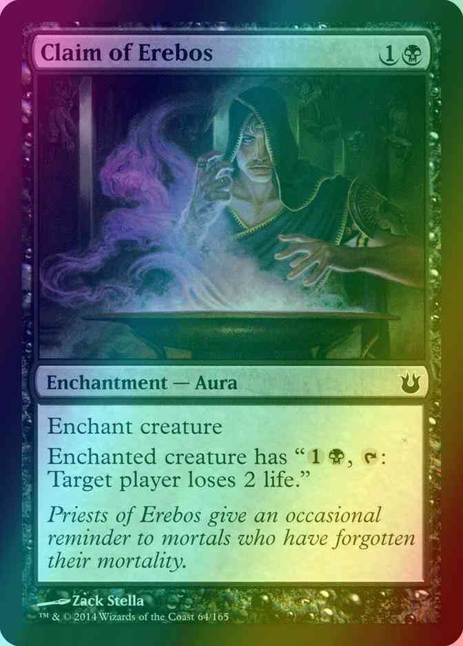 Claim of Erebos [64] [Born of the Gods] [Foil]