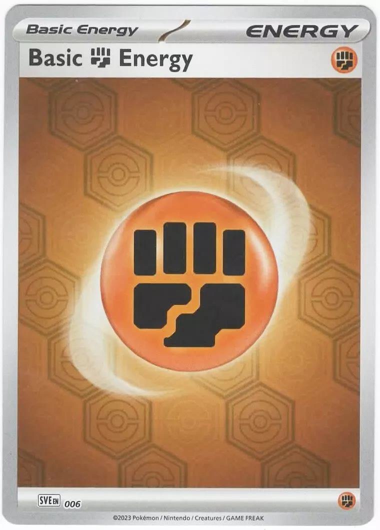 Basic Fighting Energy - 006 - Common [sve-006] [Reverse Holo]