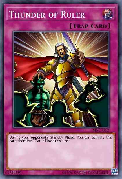Thunder of Ruler - DR1-EN097 - Common - Unlimited