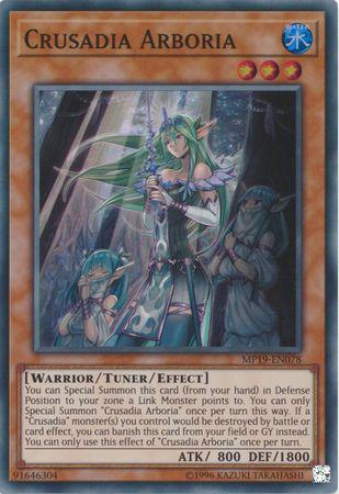 Crusadia Arboria - MP19-EN078 - Super Rare - Unlimited