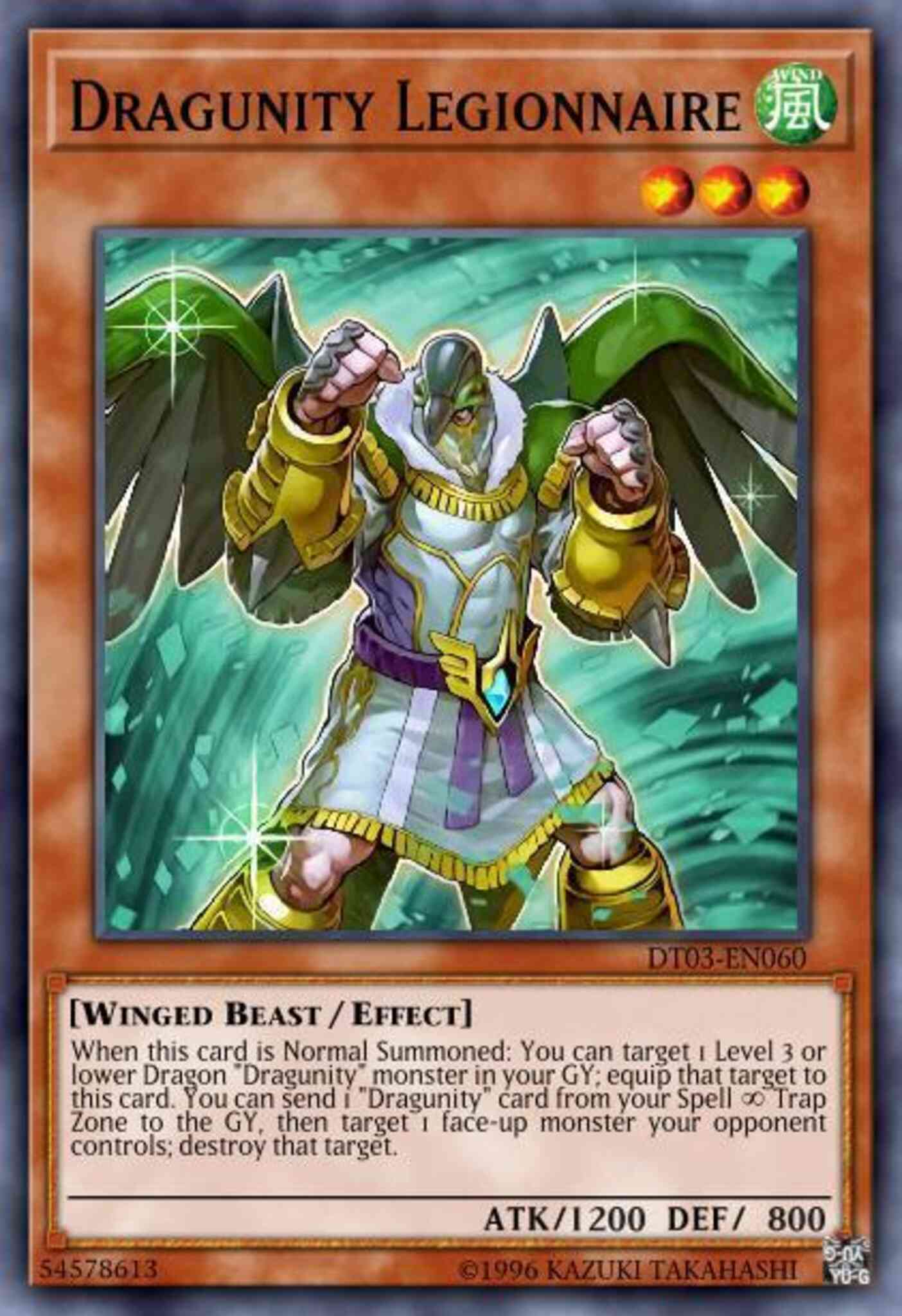 Dragunity Legionnaire - LCKC-EN085 - Ultra Rare - 1st Edition