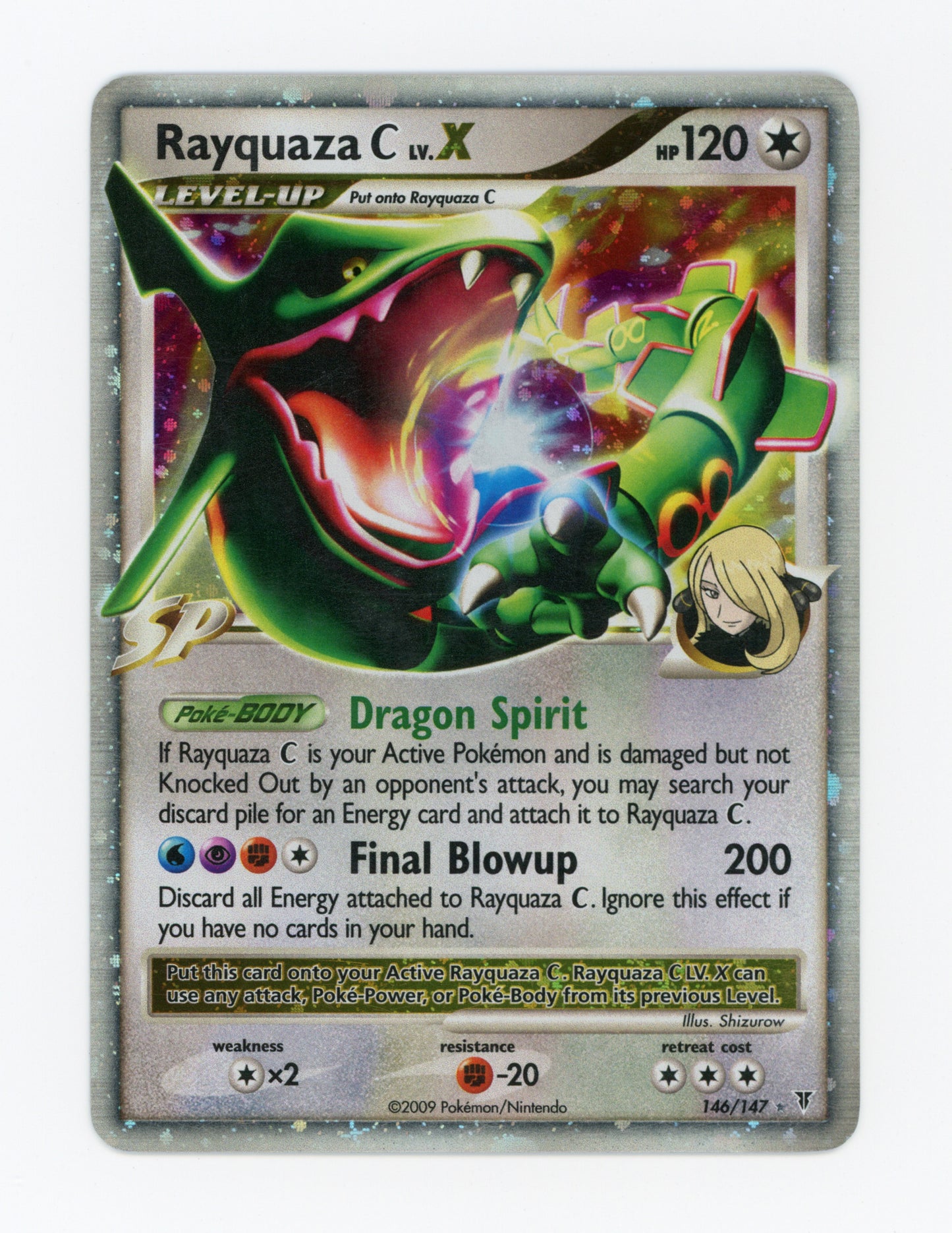 Rayquaza C — Rare Holo Lv.X — ID 19874