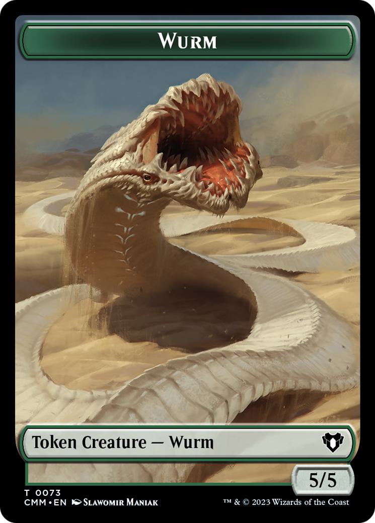 Spider Token (36) // Wurm Token (73) [Commander Masters: Tokens] [Non-Foil]