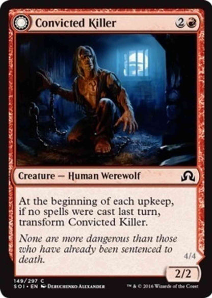 Convicted Killer // Branded Howler [149] [Shadows over Innistrad] [Non-Foil]