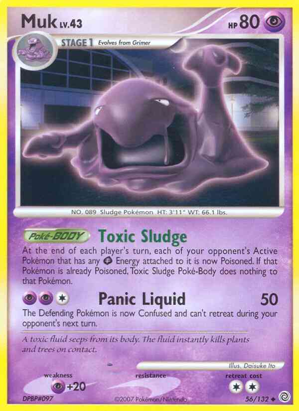 Muk - 56/132 - Uncommon [dp3-56] [Non-Holo]