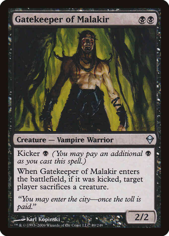 Gatekeeper of Malakir [89] [Zendikar] [Non-Foil]