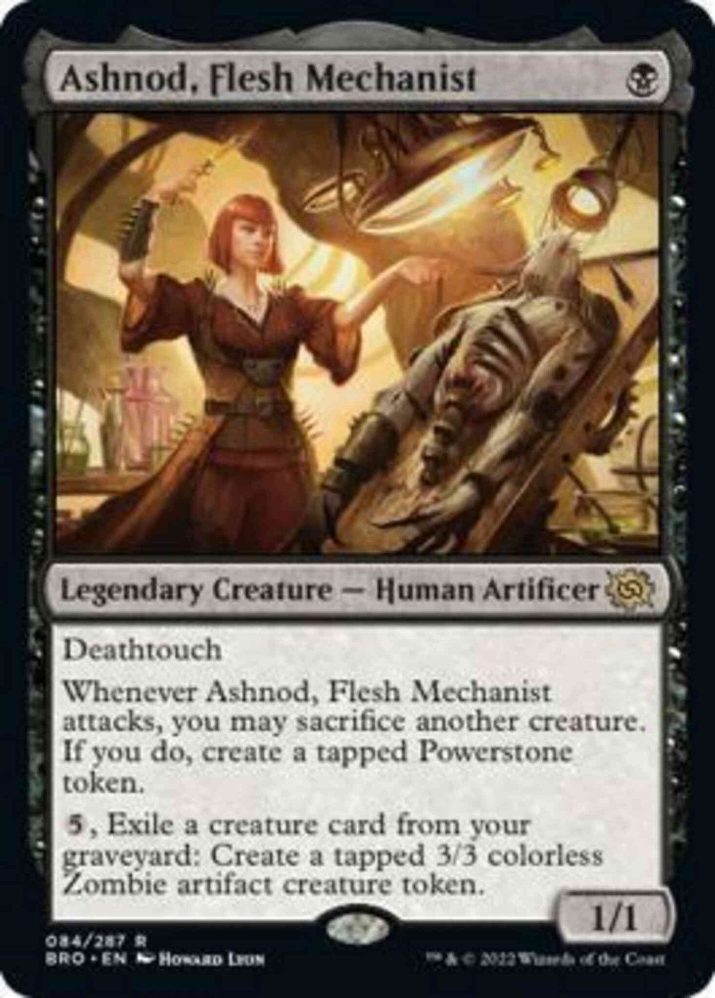 Ashnod, Flesh Mechanist [84] [The Brothers' War] [Non-Foil]