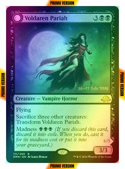 Voldaren Pariah // Abolisher of Bloodlines [111s] [Eldritch Moon Promos] [Foil]