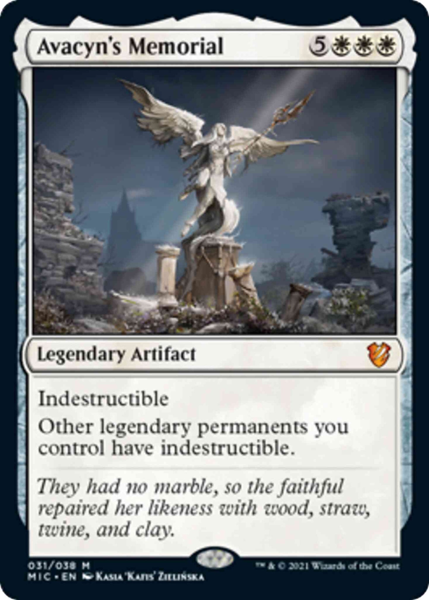Avacyn's Memorial [31] [Innistrad: Midnight Hunt: Commander] [Non-Foil]