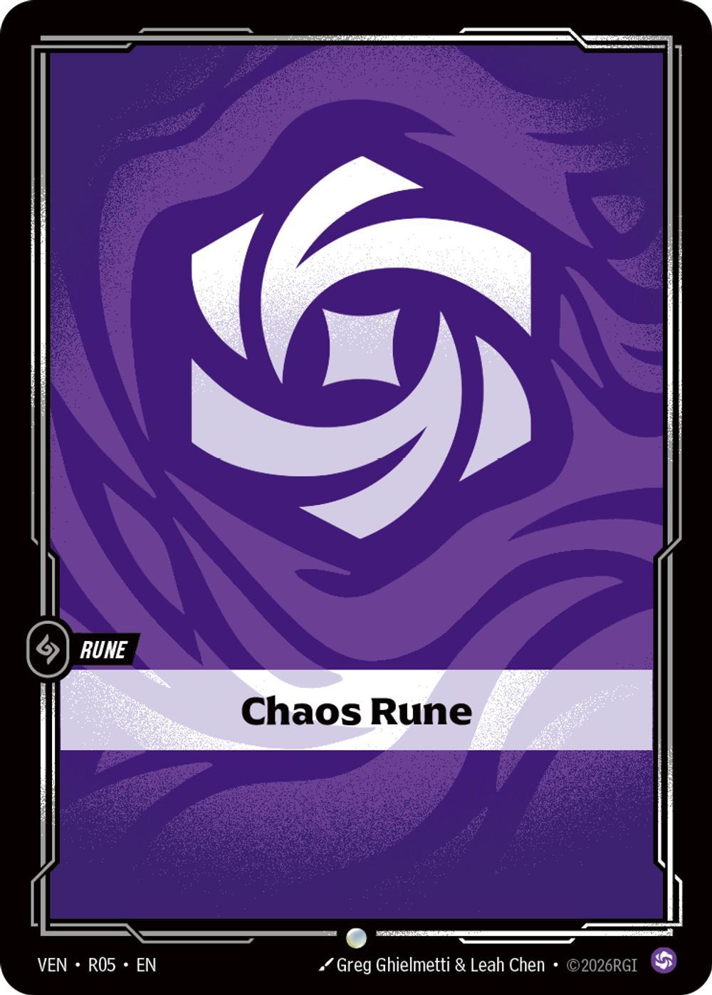 Chaos Rune - R05 [Vendetta] [Non Foil]