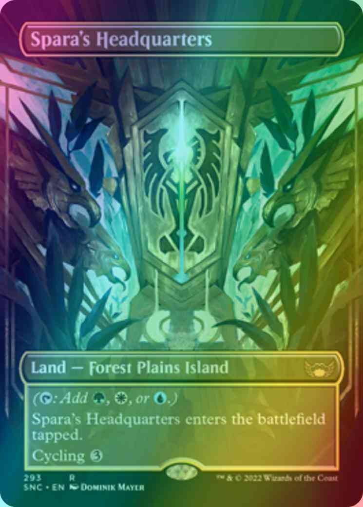 Spara's Headquarters [293] [Borderless] [Streets of New Capenna] [Foil]