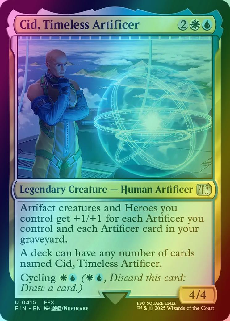 Cid, Timeless Artificer [415] [FFX] [FINAL FANTASY] [Foil]