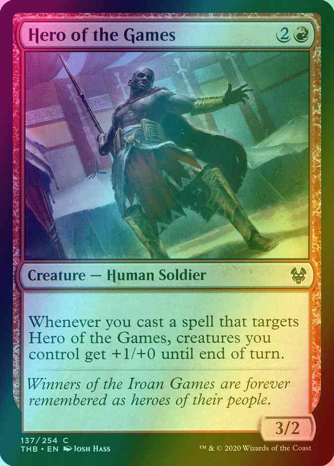 Hero of the Games [137] [Theros Beyond Death] [Foil]