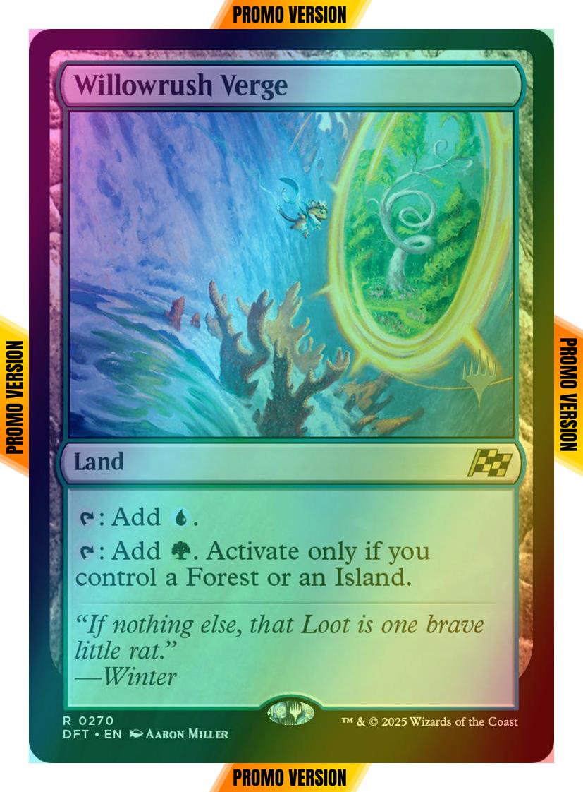 Willowrush Verge [270p] [Promo Pack] [Aetherdrift: Promos] [Foil]