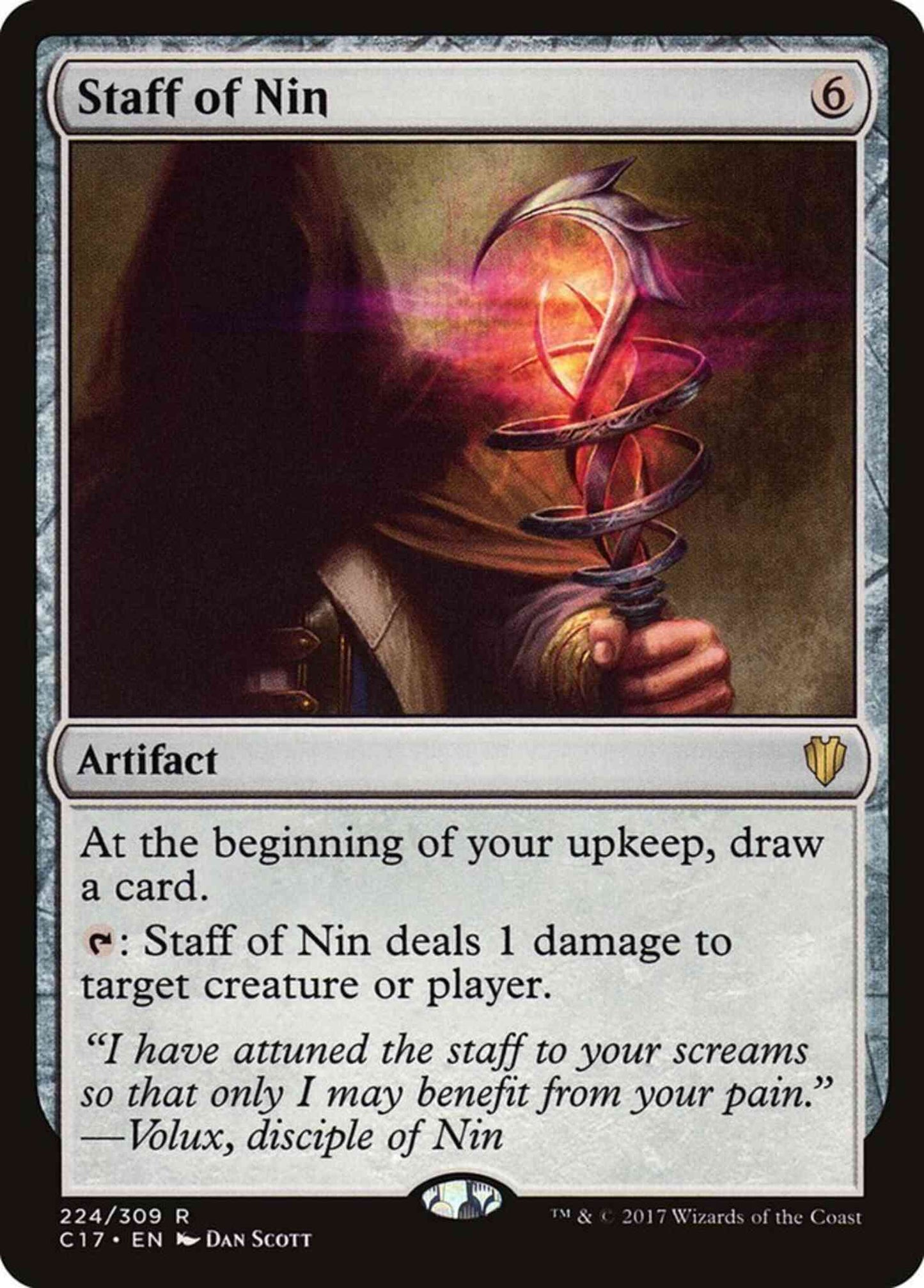 Staff of Nin [224] [Commander 2017] [Non-Foil]
