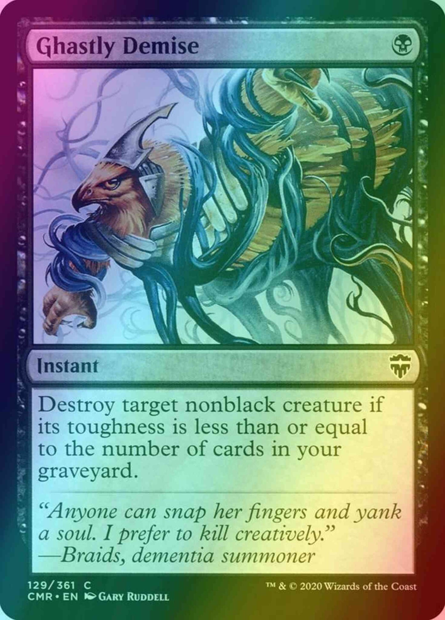 Ghastly Demise [129] [Commander Legends] [Foil]