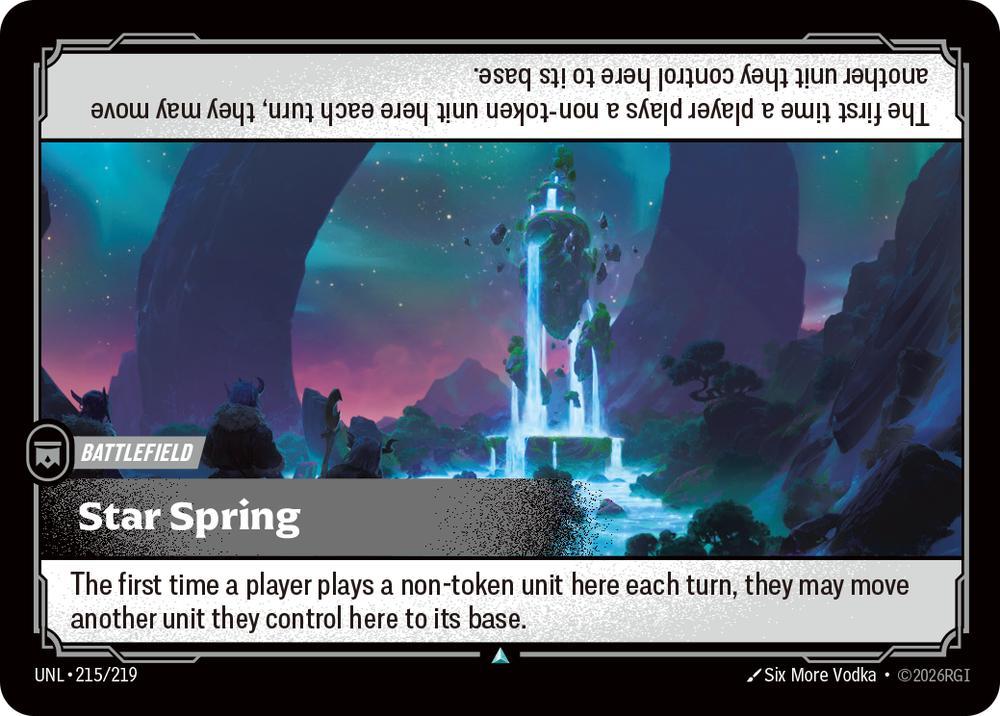Star Spring - 215/219 [Unleashed] [Non-Foil]