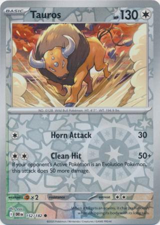 Tauros - 152/182 - Common [sv10-152] [Reverse Holo]