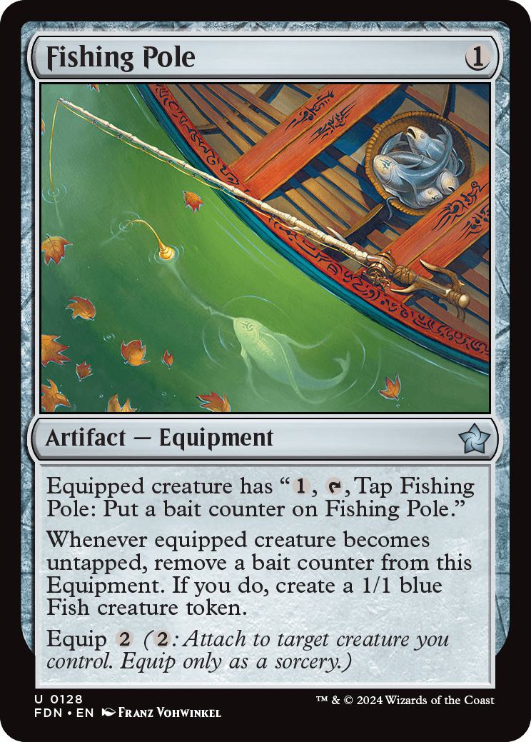 Fishing Pole [128] [Foundations] [Non-Foil]