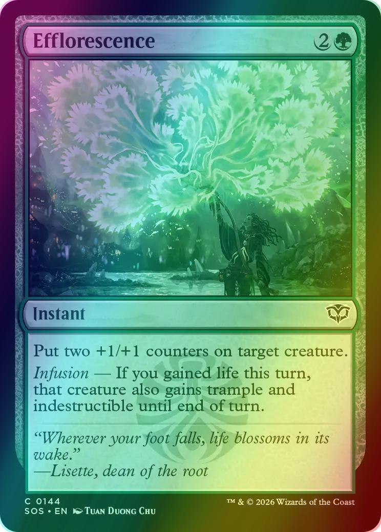 Efflorescence [144] [Secrets of Strixhaven] [Foil]