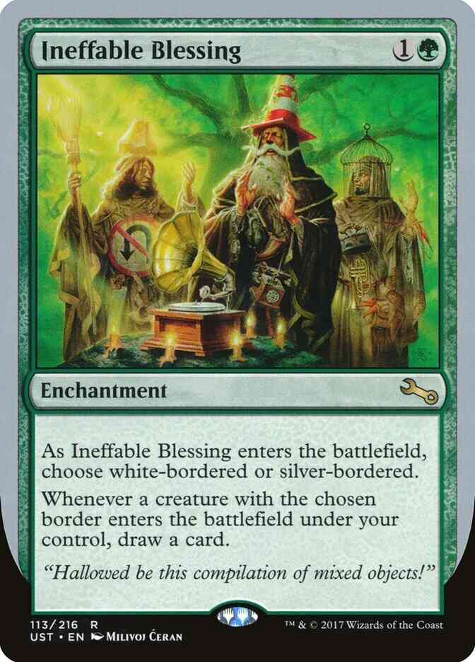 Ineffable Blessing [113c] [c] [Unstable] [Non-Foil]