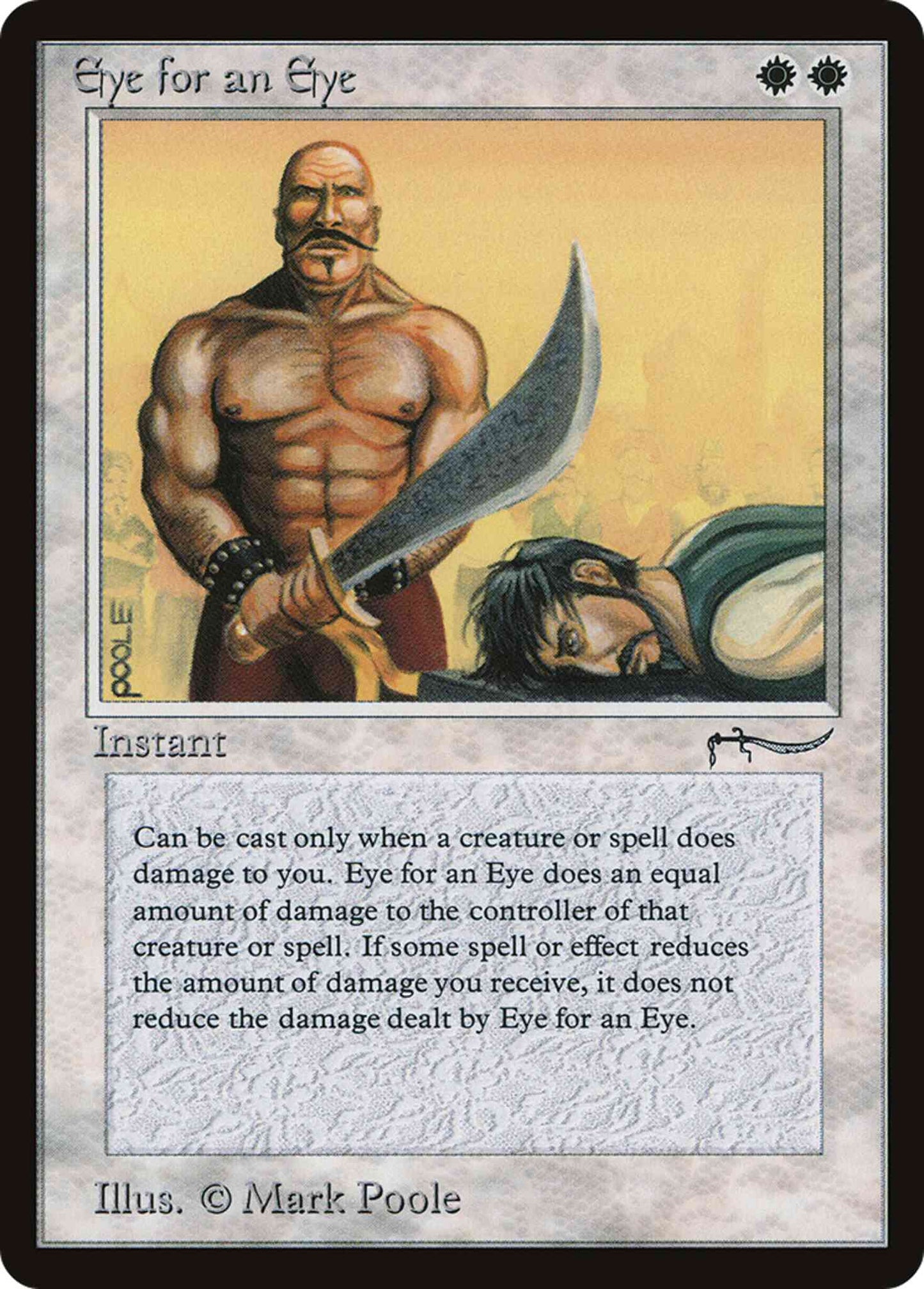 Eye for an Eye [4] [Arabian Nights] [Non-Foil]