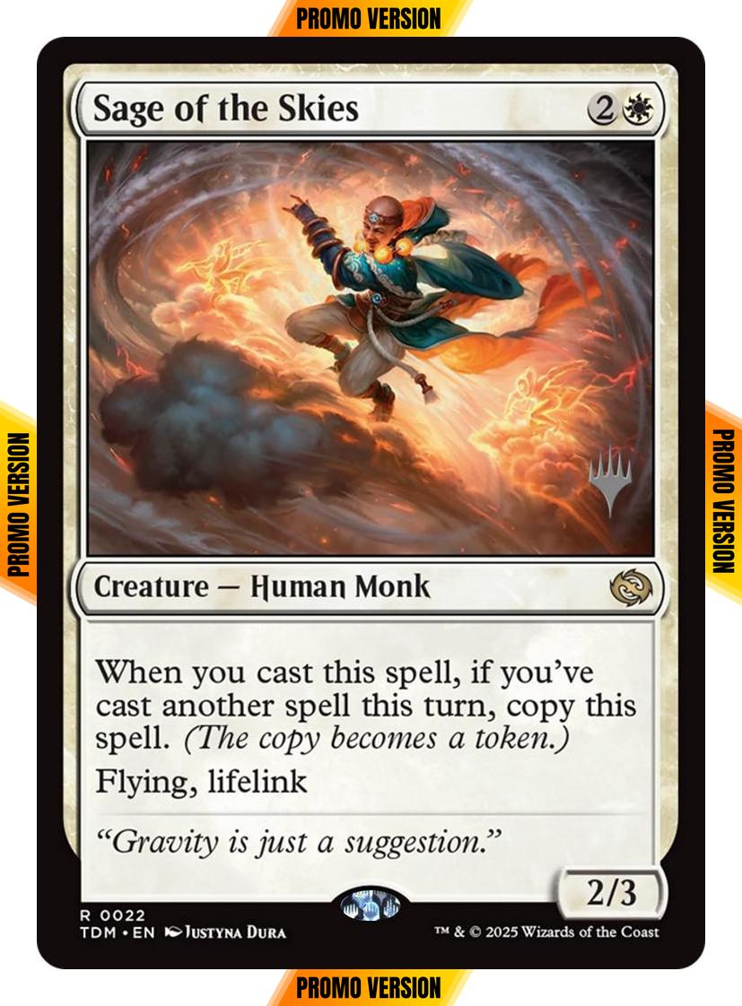 Sage of the Skies [22p] [Promo Pack] [Tarkir: Dragonstorm: Promos] [Non-Foil]