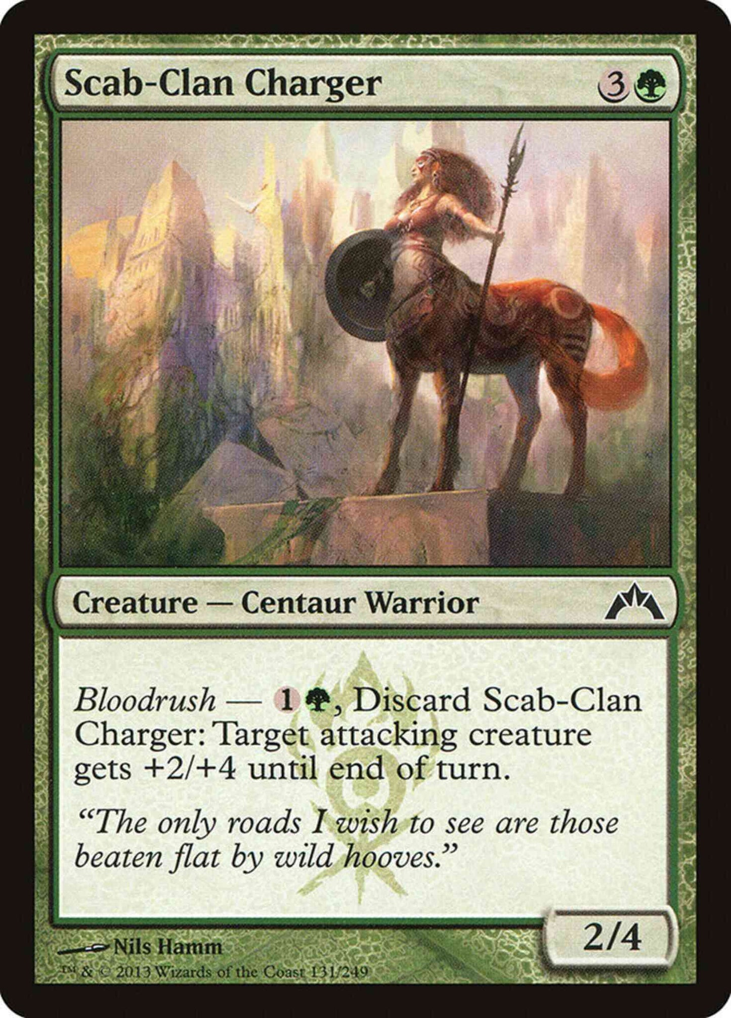 Scab-Clan Charger [131] [Gatecrash] [Non-Foil]