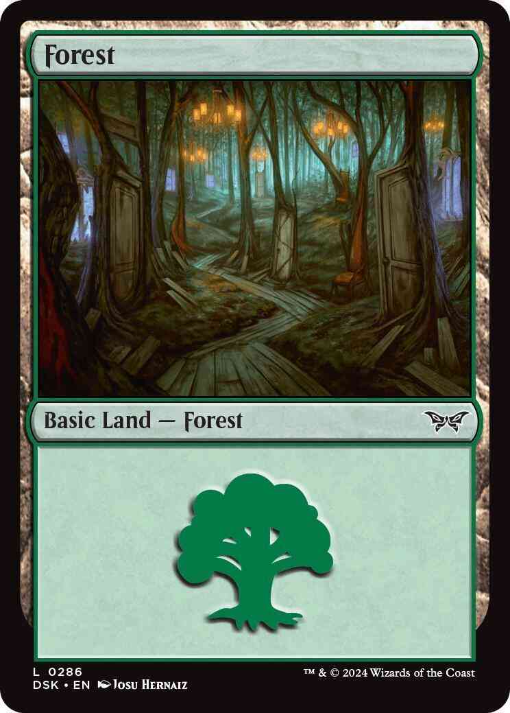 Forest [286] [Duskmourn: House of Horror] [Foil]