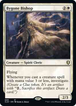 Bygone Bishop [689] [Commander Legends: Battle for Baldur's Gate] [Non-Foil]