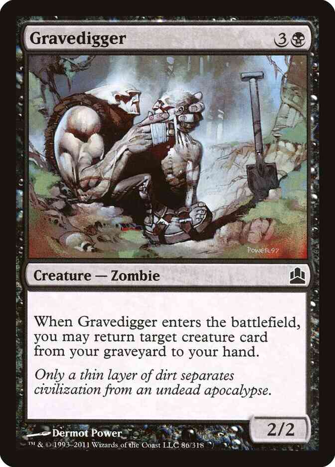 Gravedigger [86] [Commander 2011] [Non-Foil]