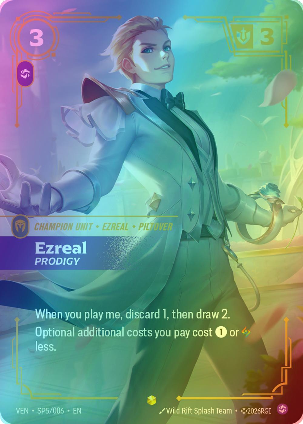 Ezreal, Prodigy - SP5/006 [Vendetta] [Foil]