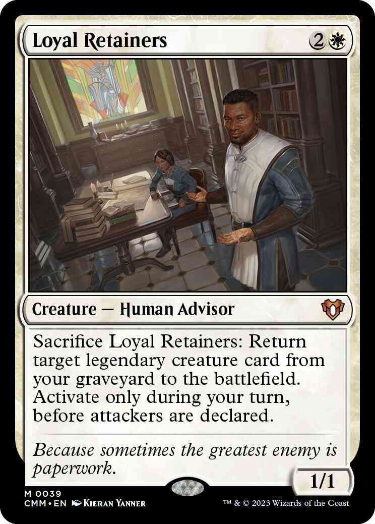 Loyal Retainers [39] [Commander Masters] [Non-Foil]