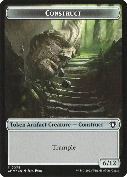 City's Blessing Token (49) // Construct Token (75) [Commander Masters: Tokens] [Non-Foil]