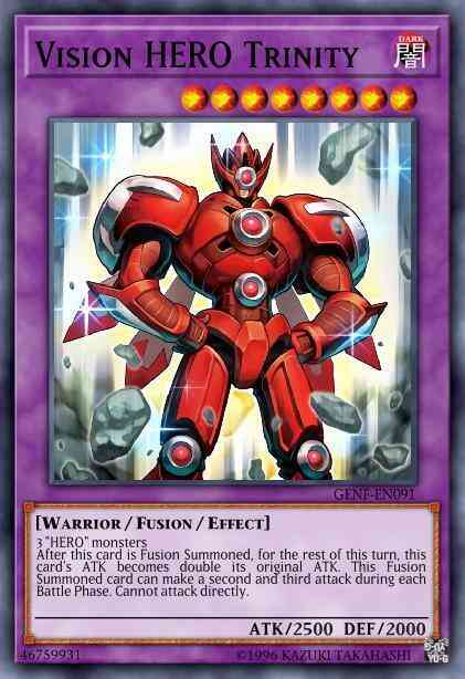 Vision HERO Trinity - BLHR-EN062 - Ultra Rare - 1st Edition