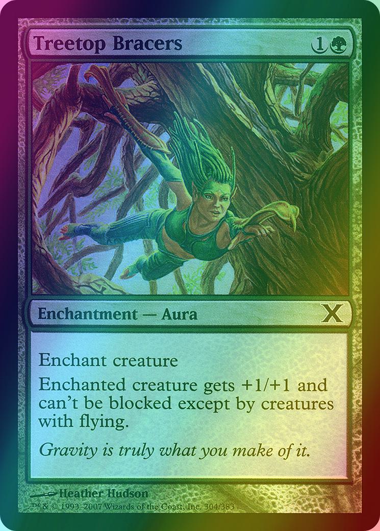 Treetop Bracers [304] [Tenth Edition] [Foil]