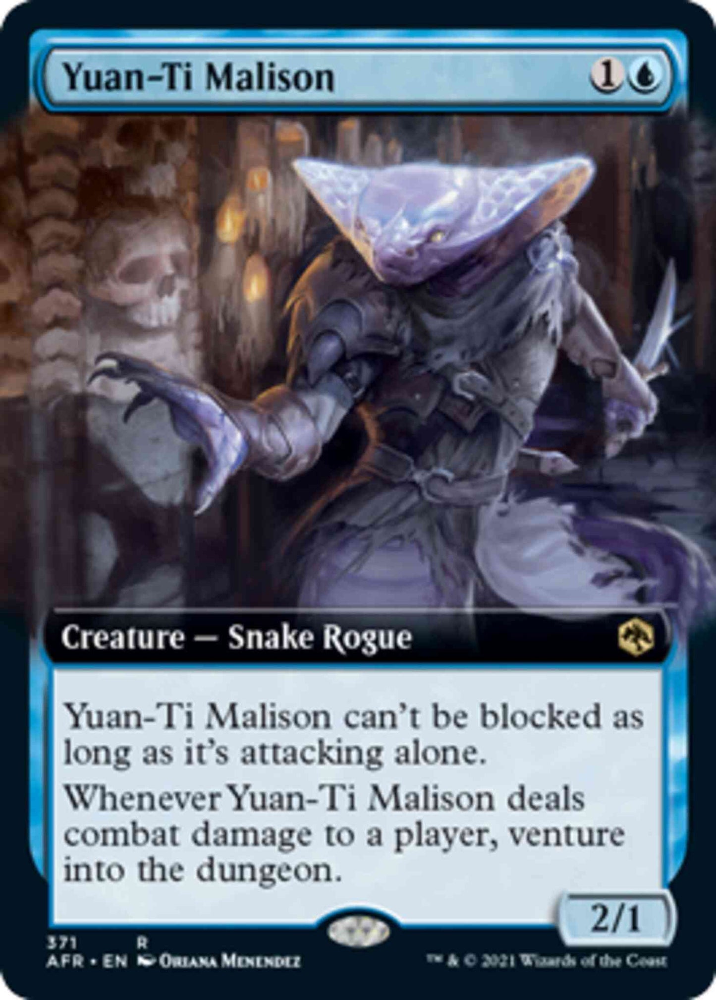 Yuan-Ti Malison [371] [Extended Art] [Adventures in the Forgotten Realms] [Non-Foil]