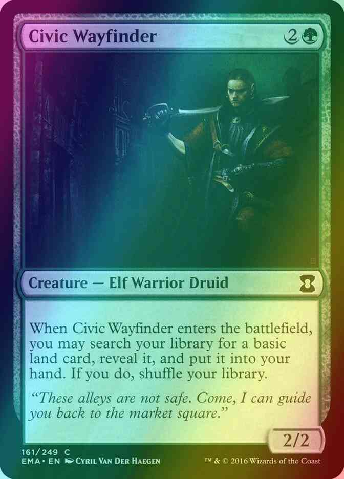 Civic Wayfinder [161] [Eternal Masters] [Foil]
