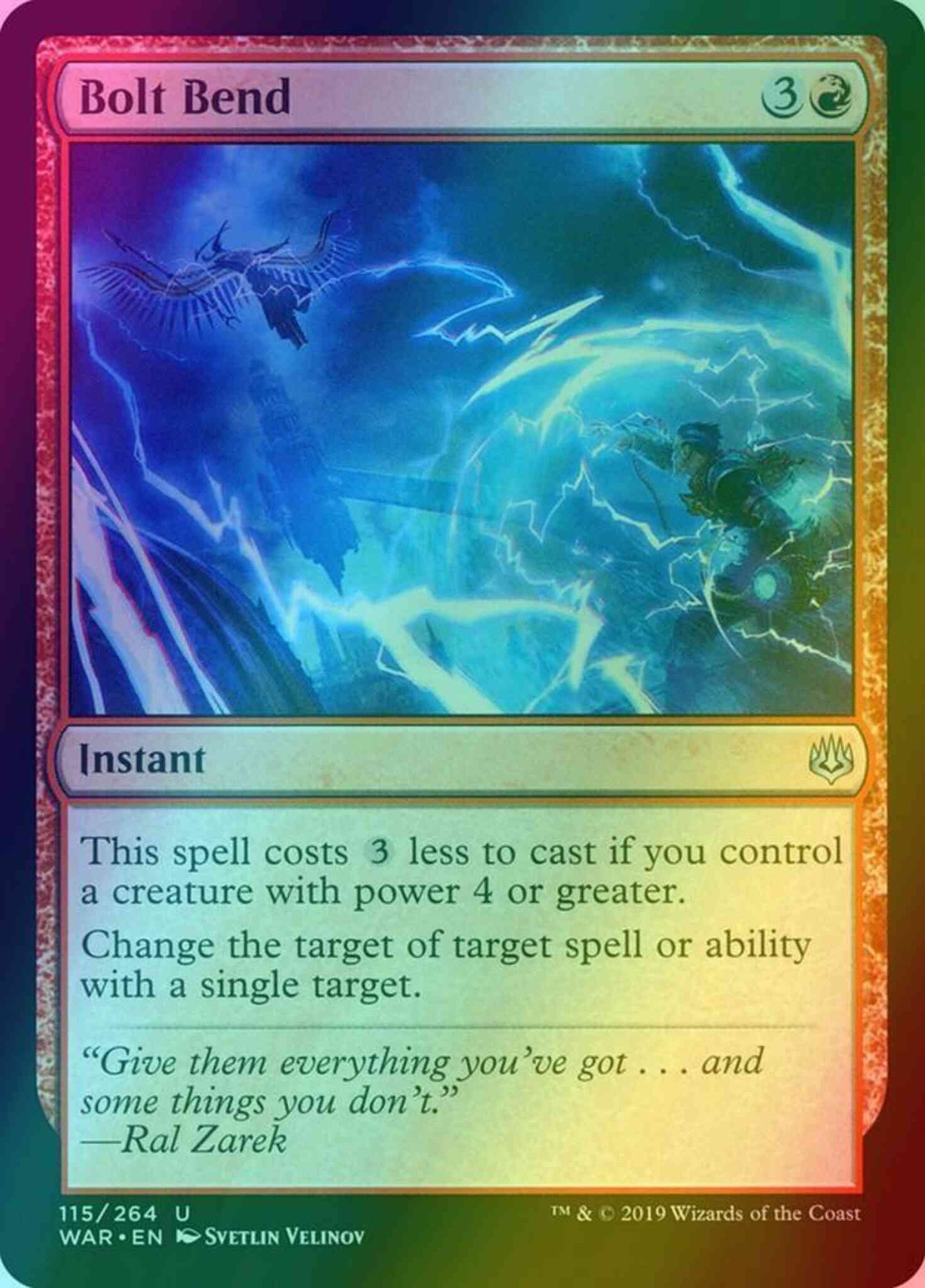 Bolt Bend [115] [War of the Spark] [Foil]