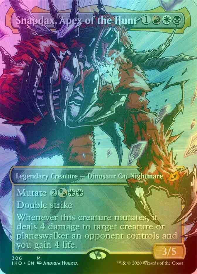 Snapdax, Apex of the Hunt [306] [Alternate Art] [Ikoria: Lair of Behemoths] [Foil]