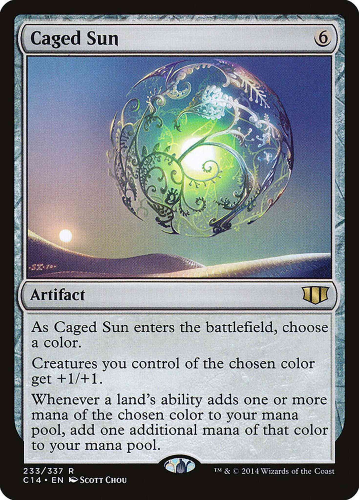 Caged Sun [233] [Commander 2014] [Non-Foil]