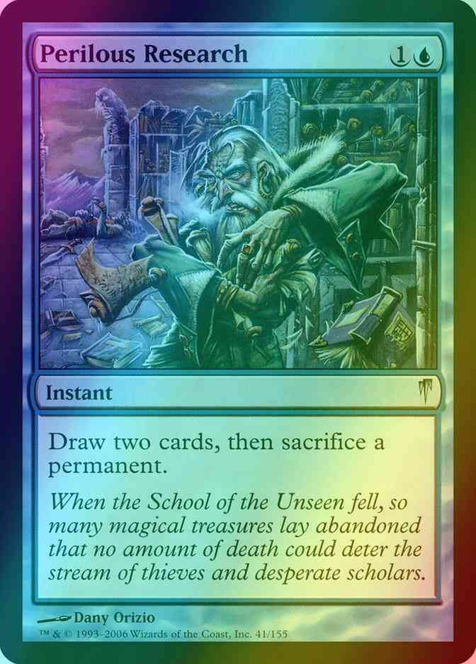 Perilous Research [41] [Coldsnap] [Foil]