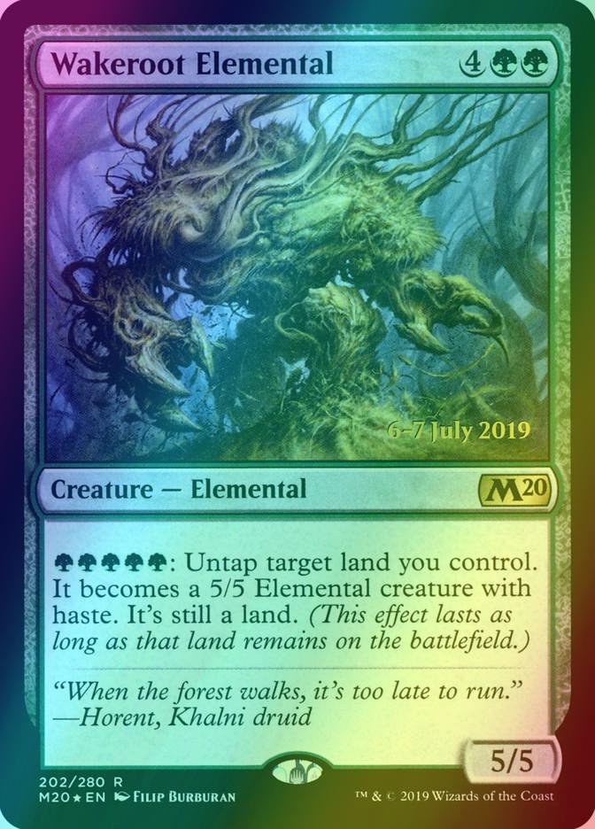 Wakeroot Elemental [202s] [Core Set 2020 Promos] [Foil]
