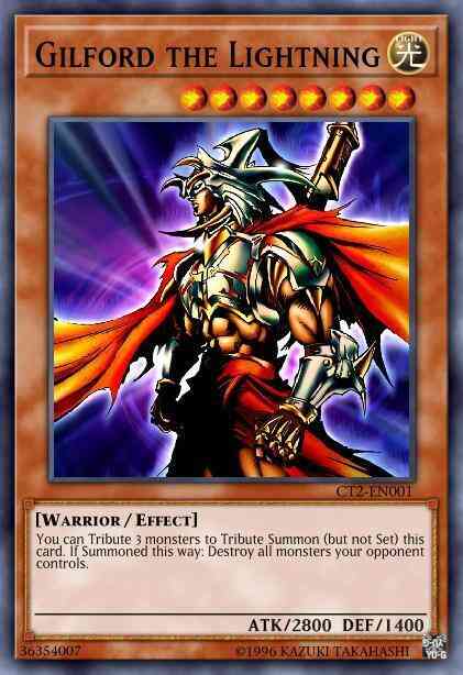 Gilford the Lightning - CT2-EN001 - Secret Rare - Limited