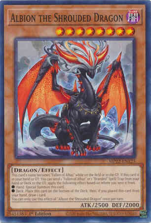 Albion the Shrouded Dragon - MP22-EN125 - Common - 1st Edition