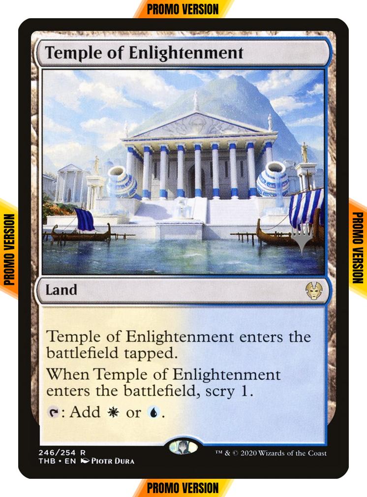 Temple of Enlightenment [246p] [Promo Pack] [Theros Beyond Death Promos] [Foil]